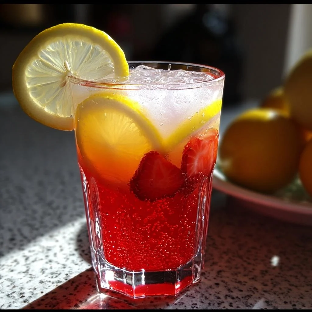 Fruity Cinnamon Vodka Splash