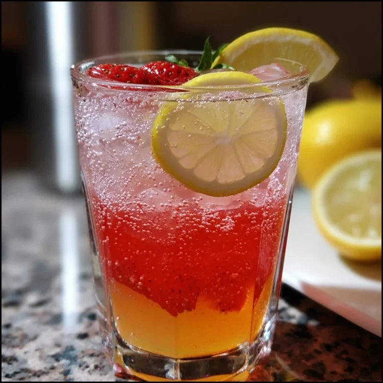 Fruity Cinnamon Vodka Splash