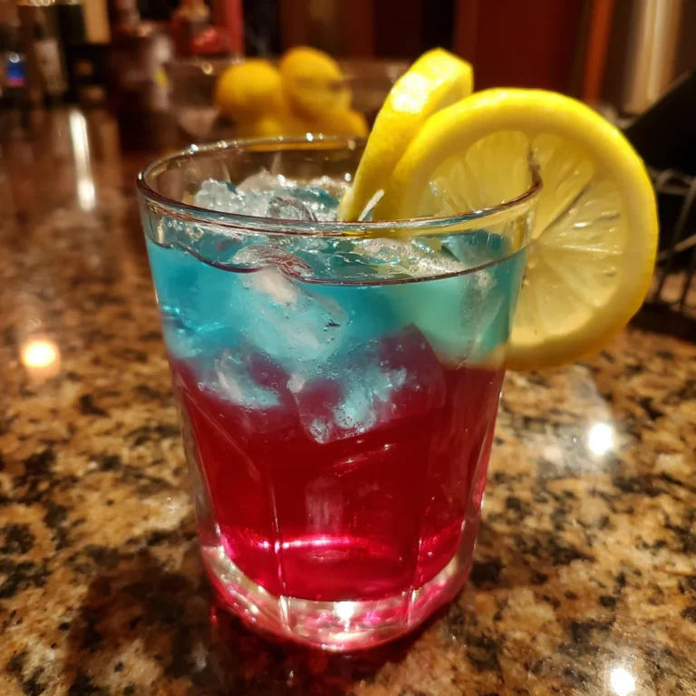 Blue Cosmo Cocktail