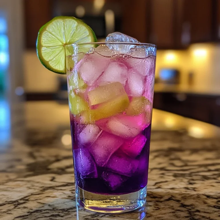 Pear & Berry Fizz