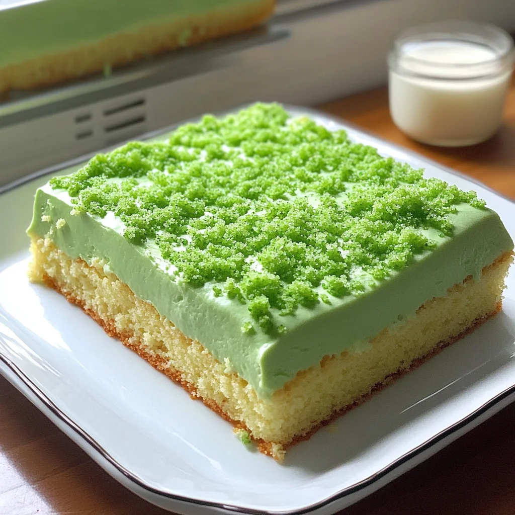 Green Cake Lime Cake: A Refreshing and Zesty Delight!