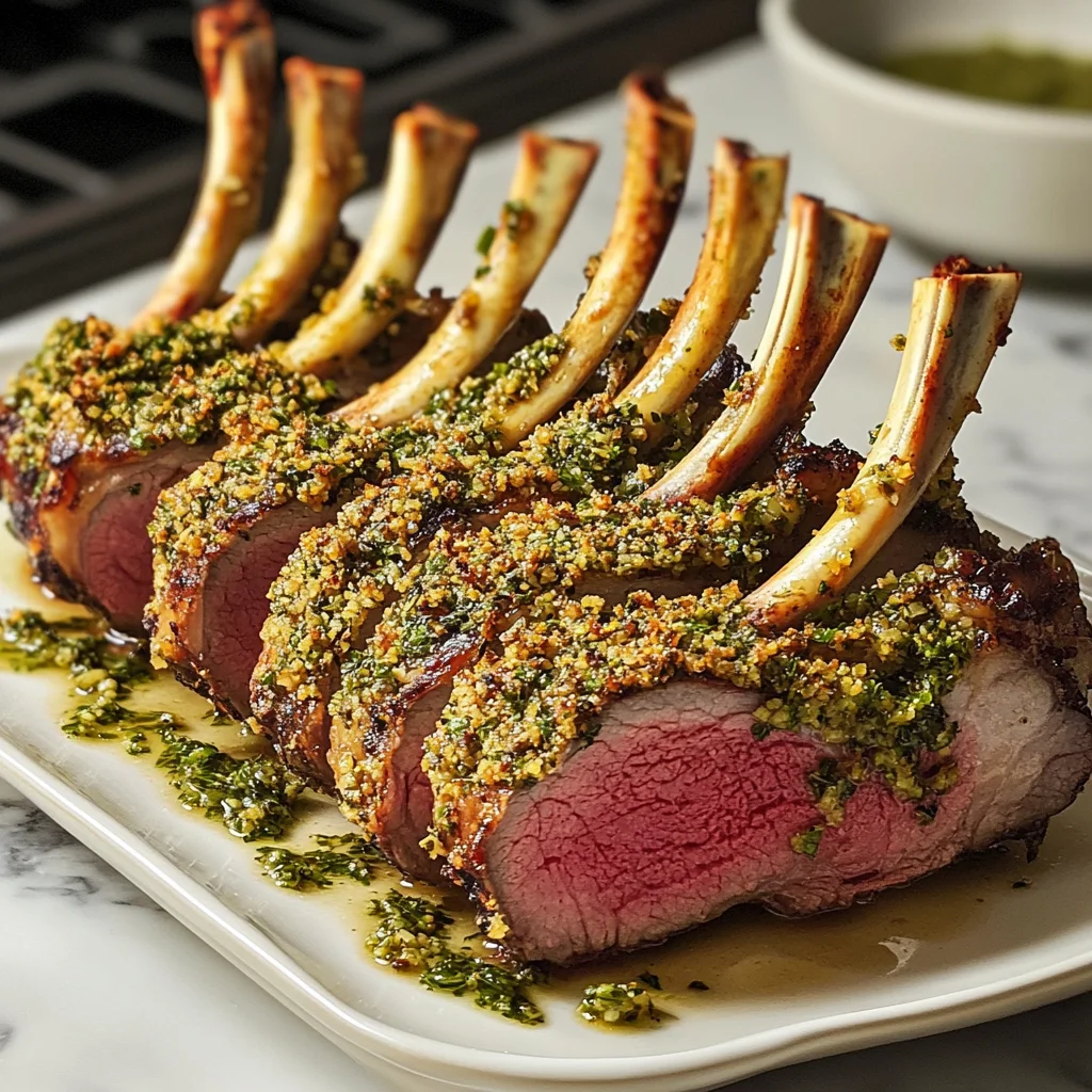 Herb-Crusted Rack of Lamb Recipe