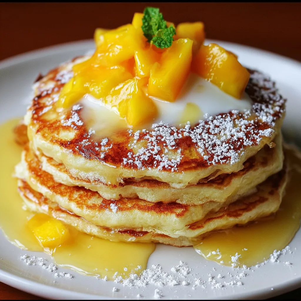 Mango Pancakes
