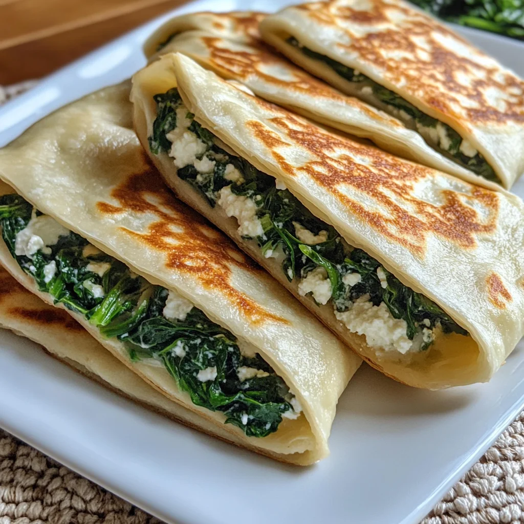 Turkish Spinach Gözleme
