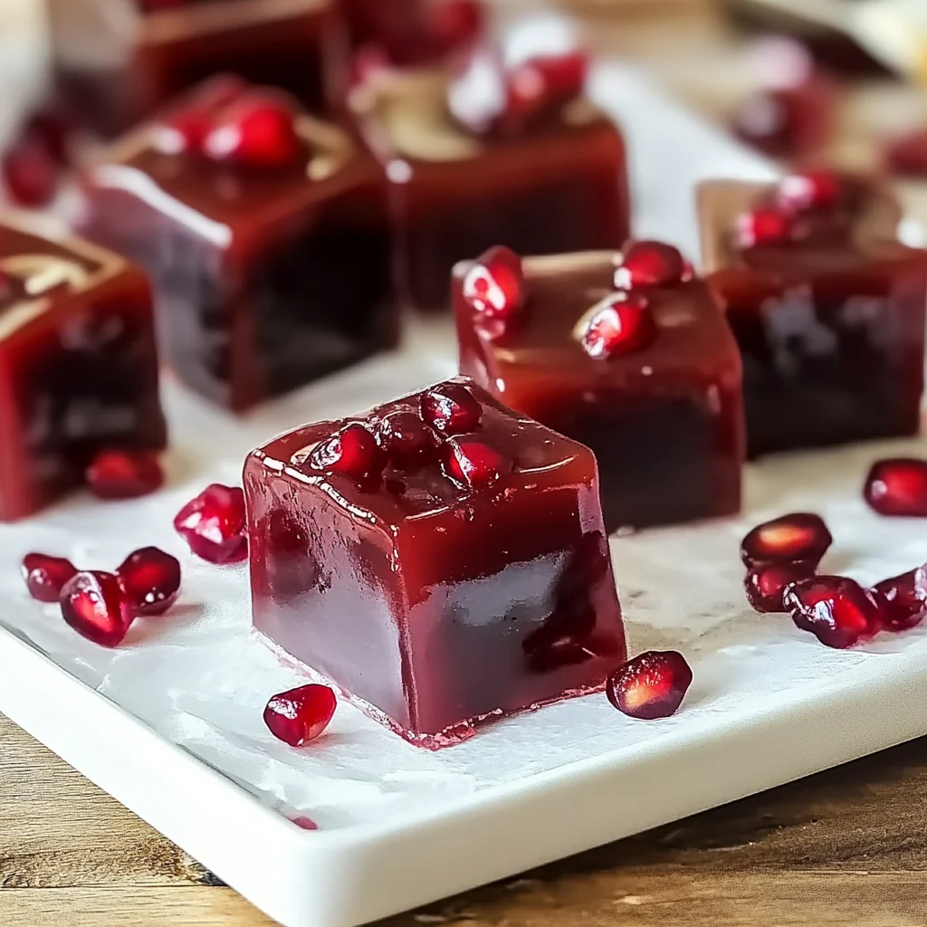 Pomegranate Caramels Recipe