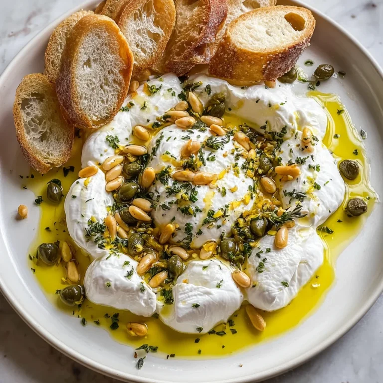 Easy Burrata Appetizer