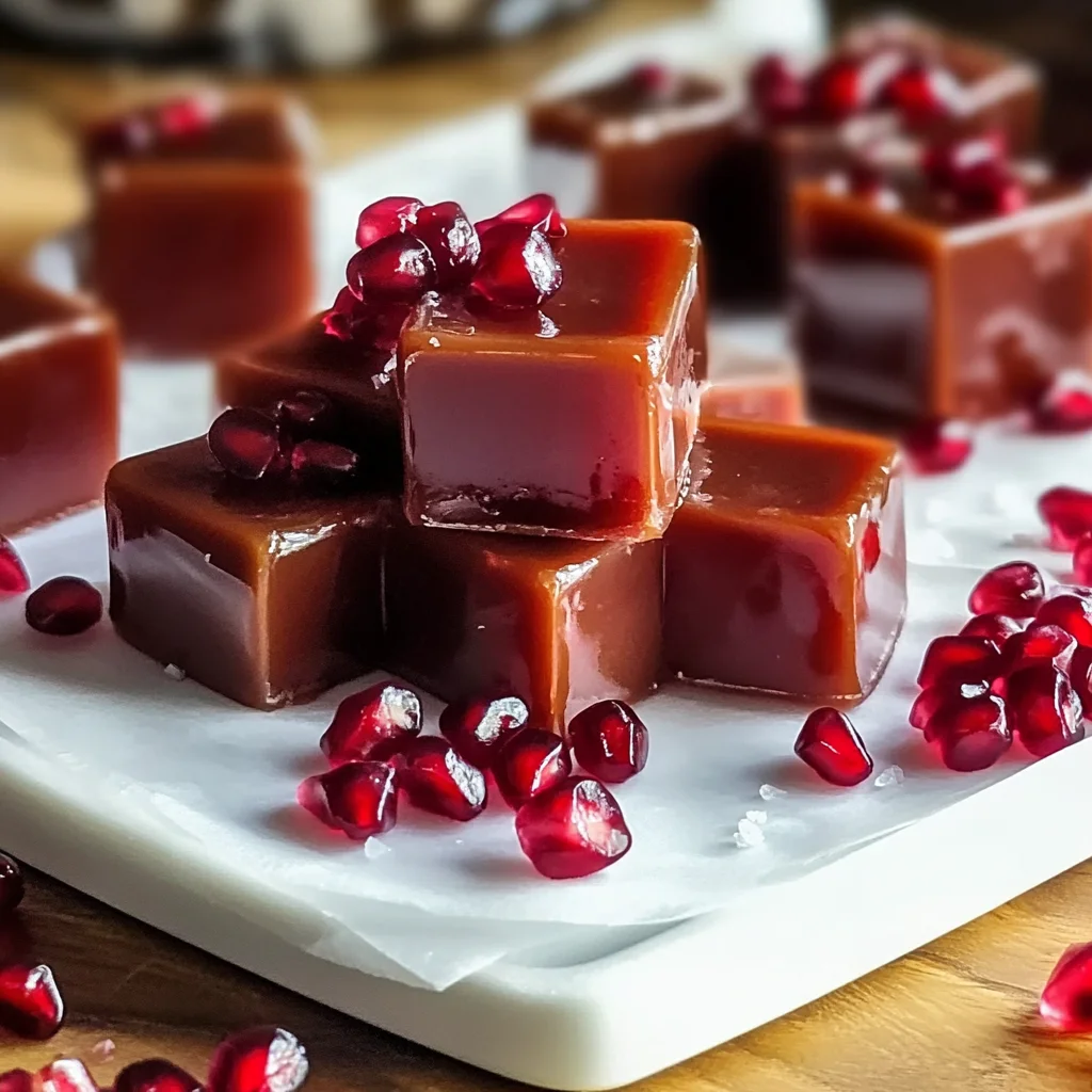 Pomegranate Caramels Recipe