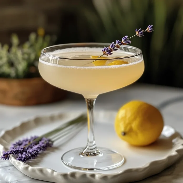 Lavender Aviation Cocktail