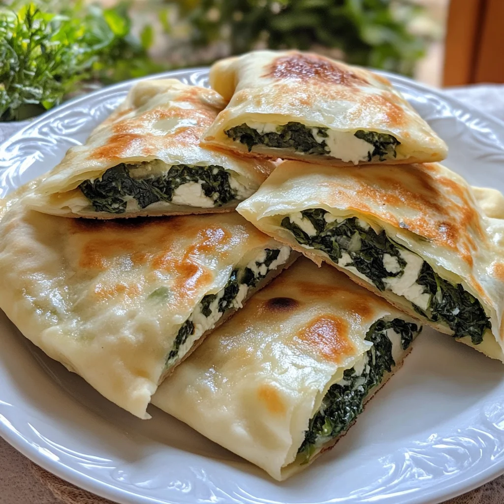 Turkish Spinach Gözleme
