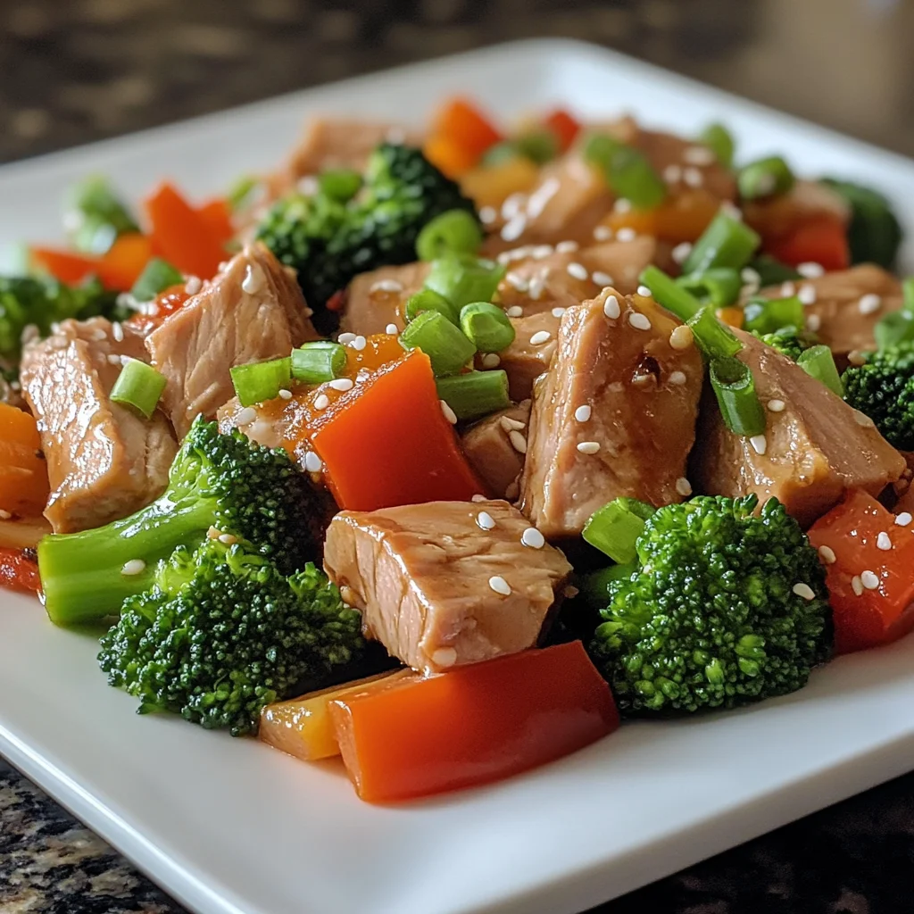 Albacore Tuna Stir Fry