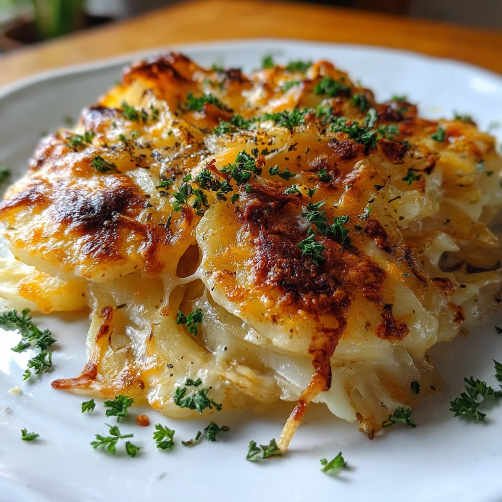 Crockpot Cheesy Potato Casserole