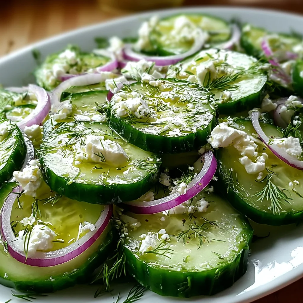 Cucumber Feta Salad
