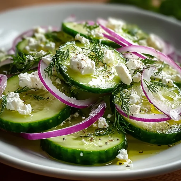 Cucumber Feta Salad
