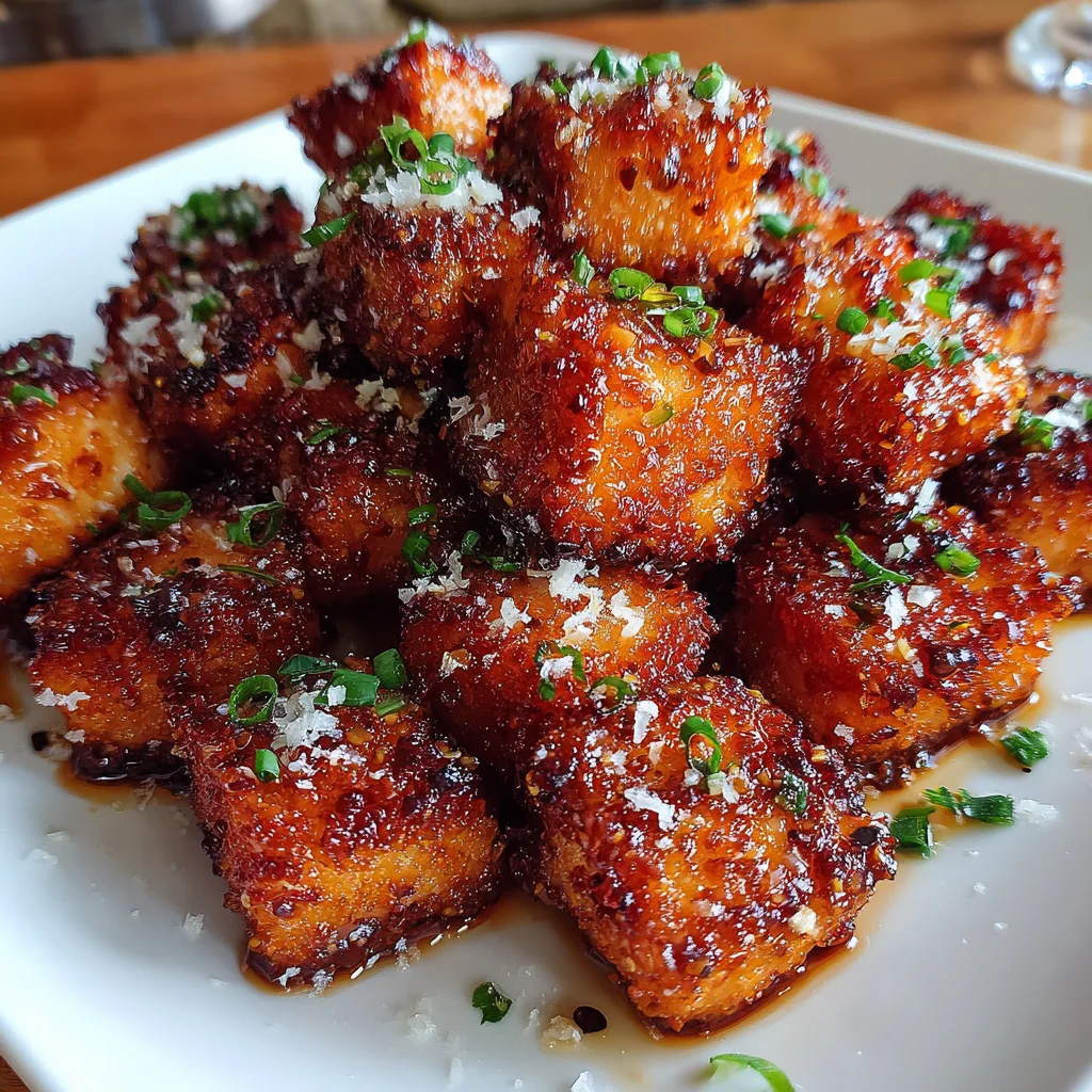 Crispy Bang Bang Salmon Bites