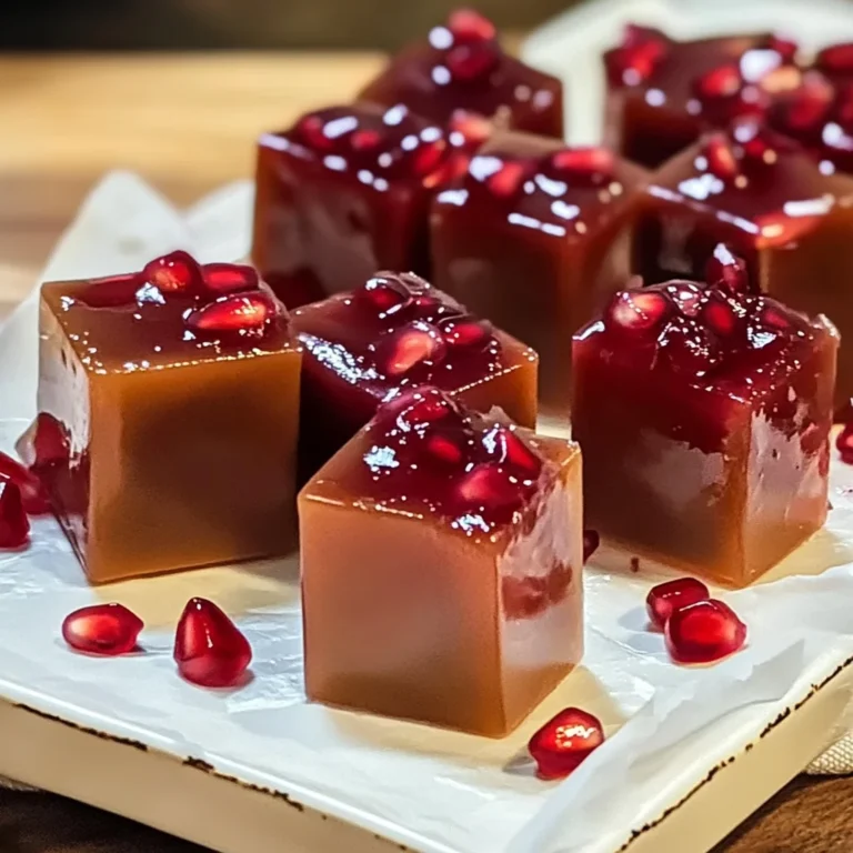 Pomegranate Caramels Recipe: Make Irresistible Treats!