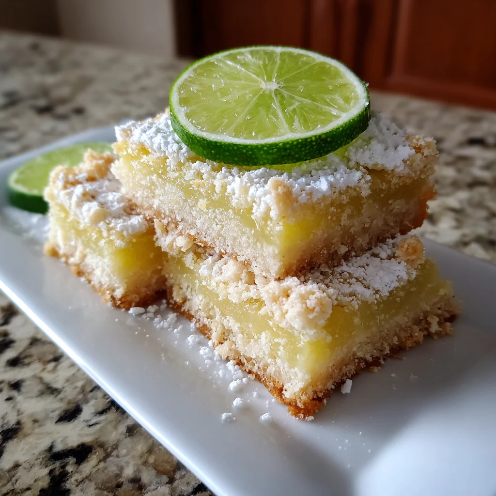 Zesty Lime Bars – A Refreshing Citrus Delight!