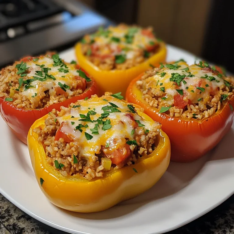 Turkey Stuffed Peppers