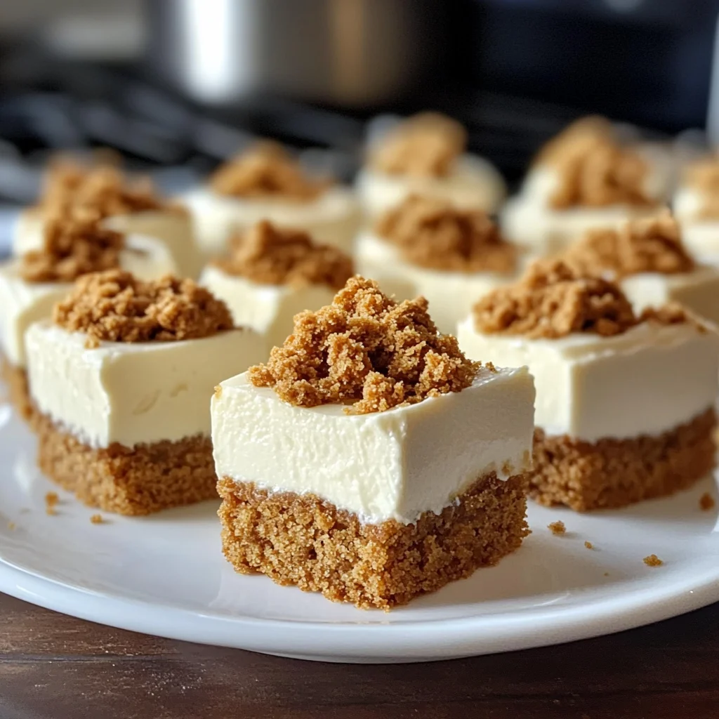Mini Biscoff Cheesecakes
