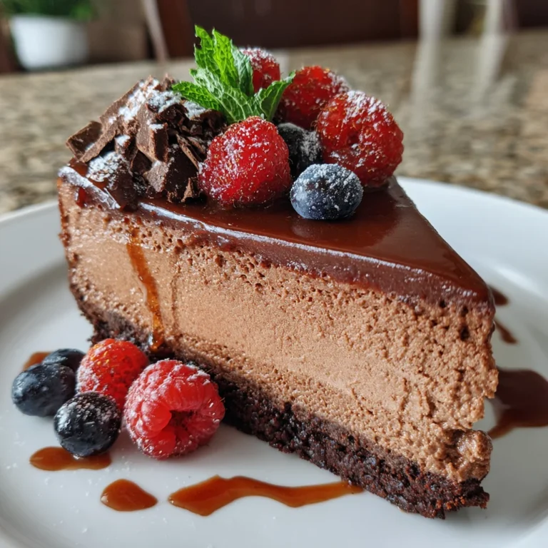 Chocolate Mousse Cake
