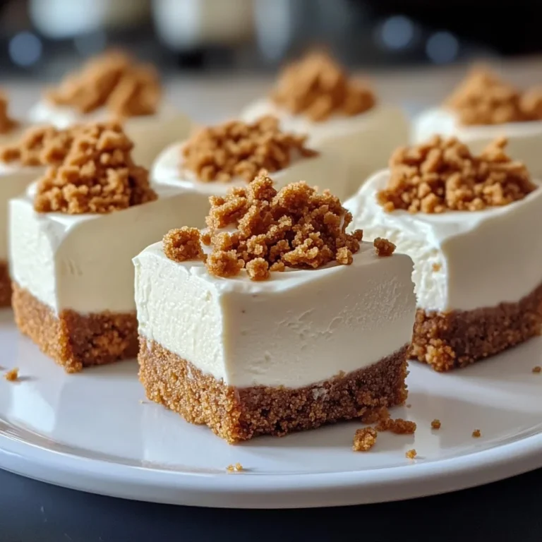 Mini Biscoff Cheesecakes