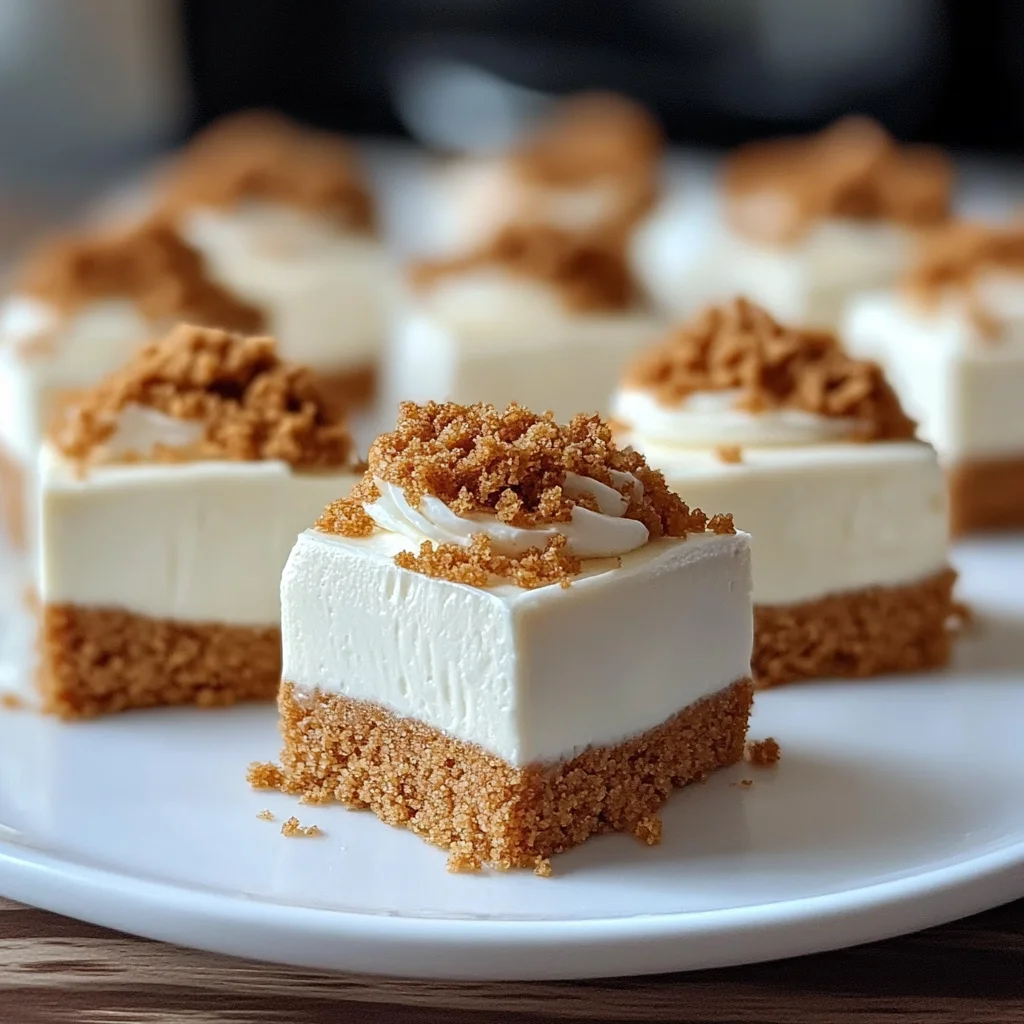 Mini Biscoff Cheesecakes