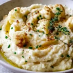 Creamy Mashed Cauliflower – A Velvety, Low-Carb Side Dish!