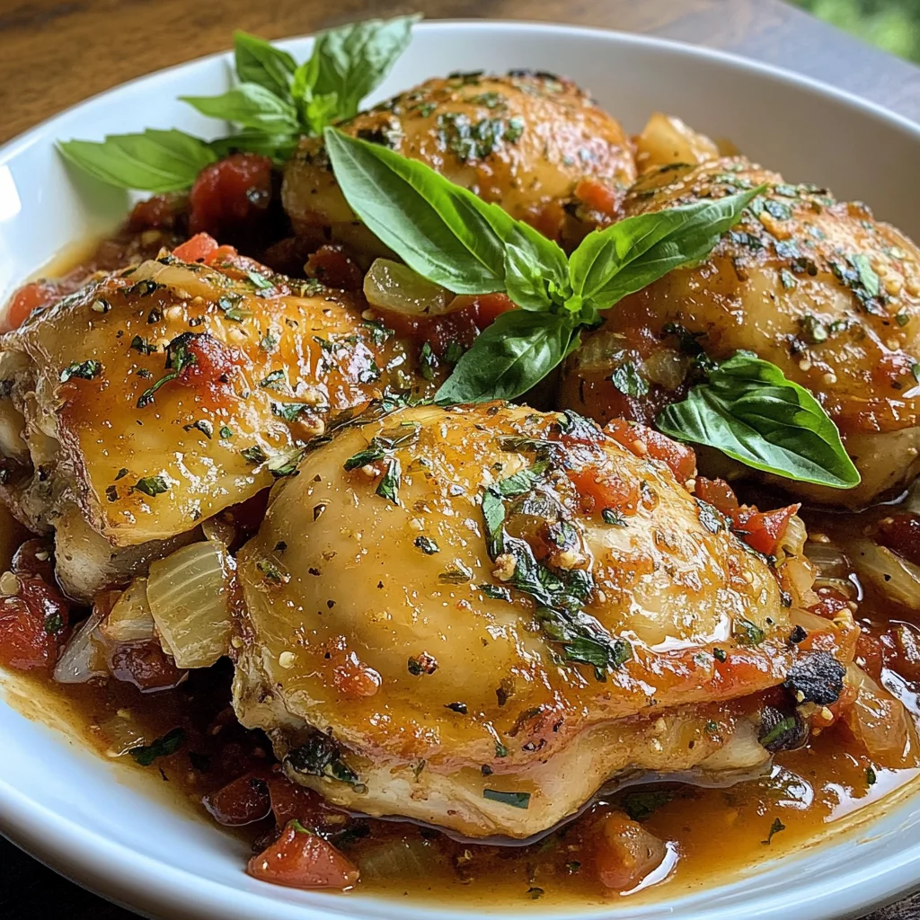 Paris Chicken Pizzaiola