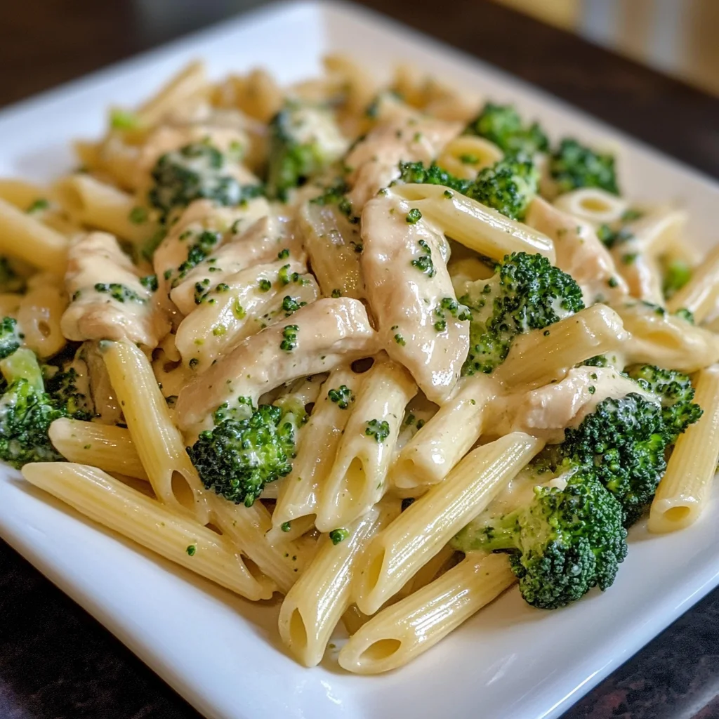 Creamy Broccoli and Chicken Penne: A Simple Delight!
