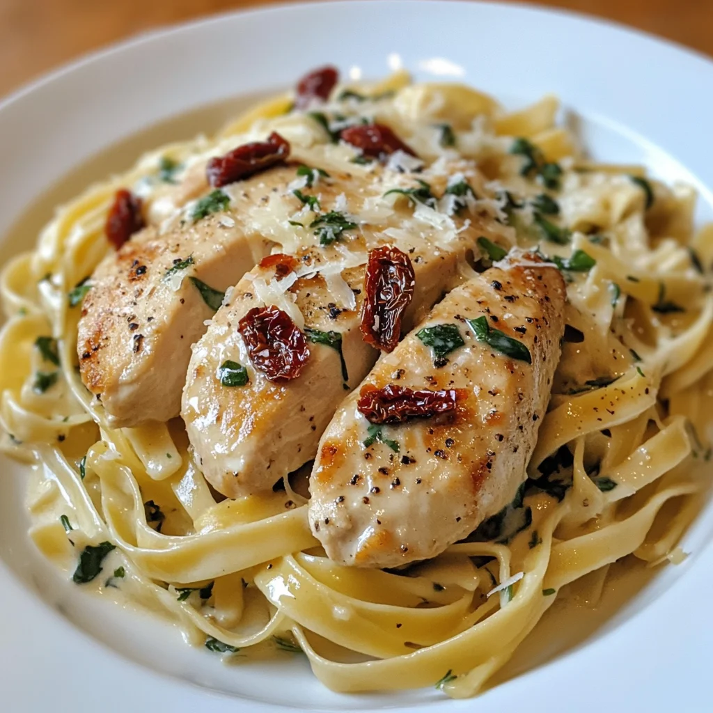 Creamy Tuscan Chicken Pasta