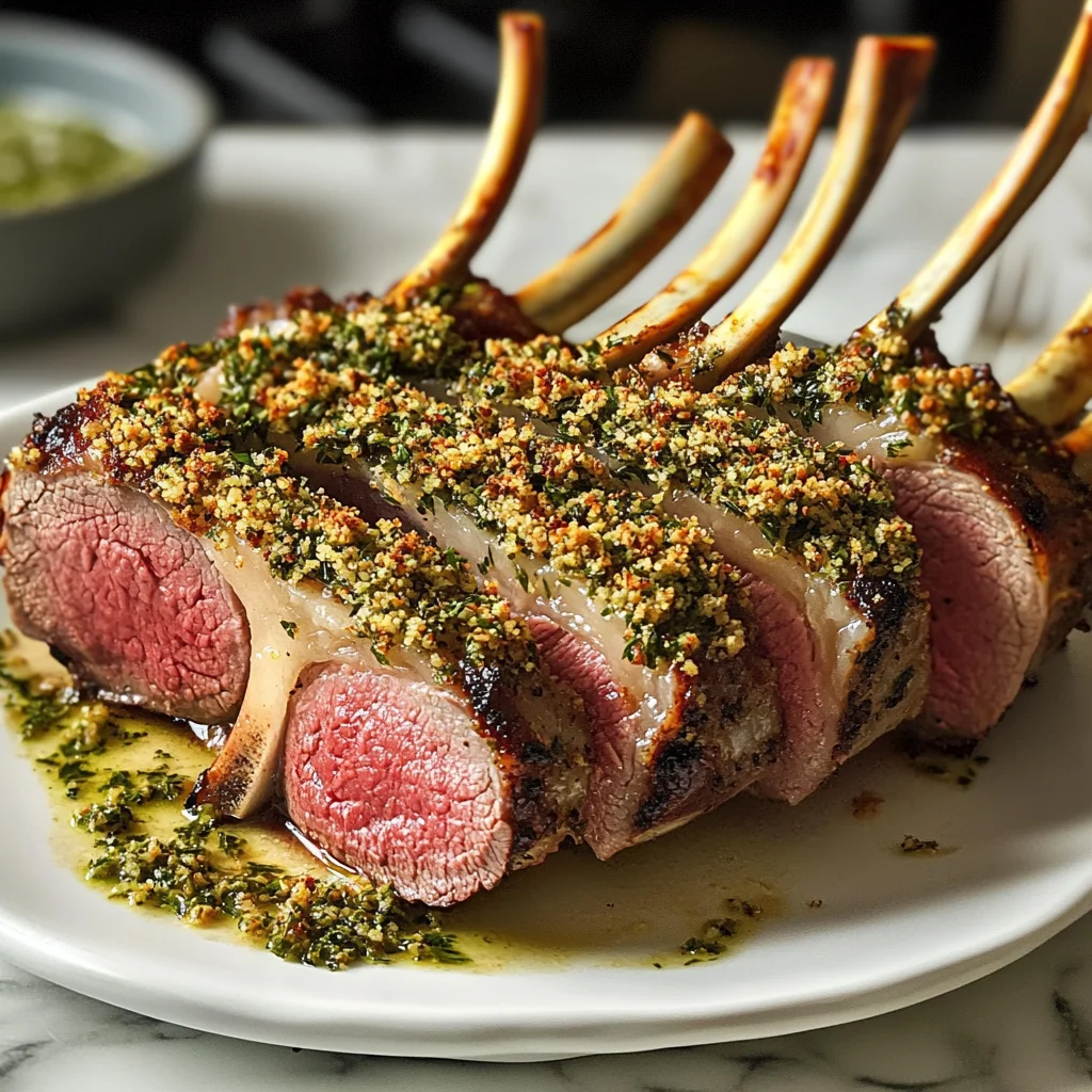 Herb-Crusted Rack of Lamb Recipe