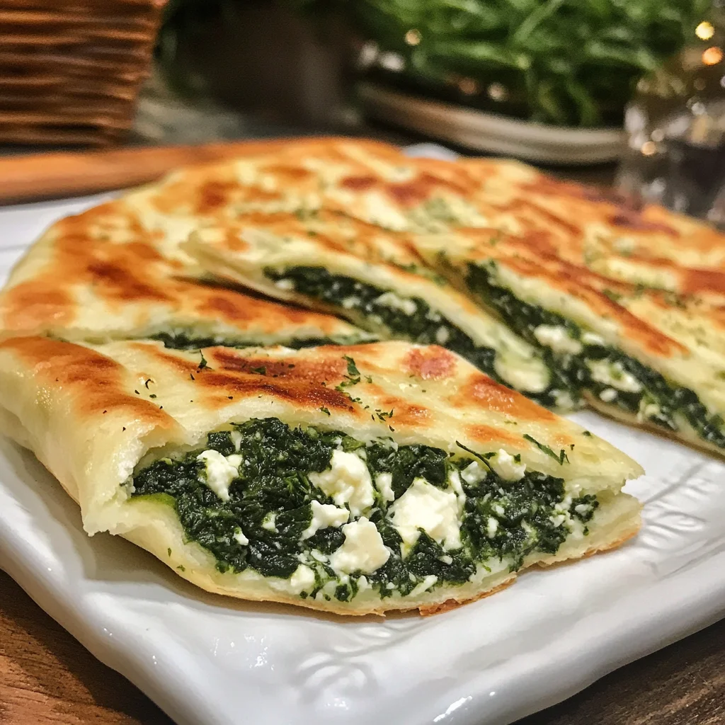 Turkish Spinach Gözleme