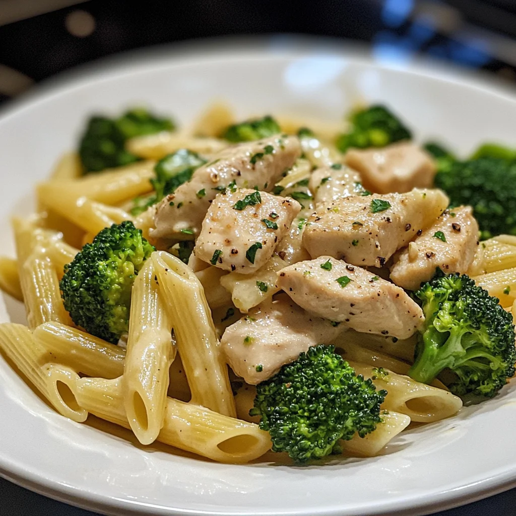 Creamy Broccoli and Chicken Penne: A Simple Delight!
