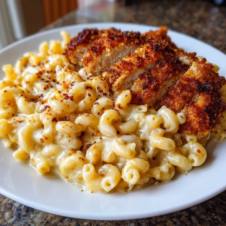 Creamy Honey Pepper Chicken Mac and Cheese