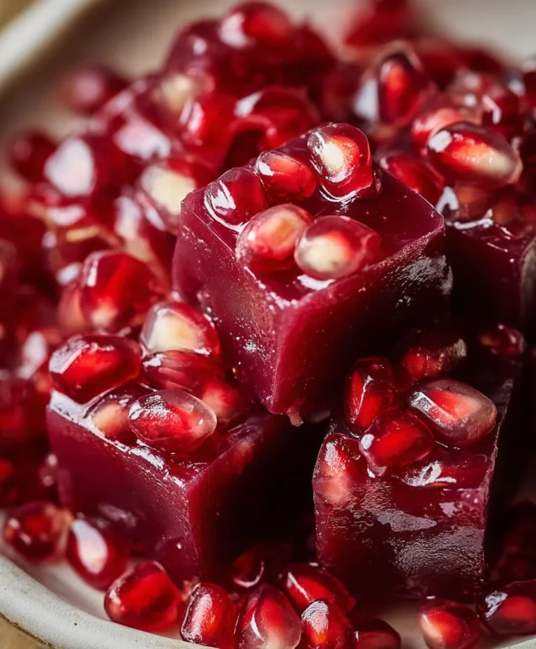 Pomegranate Caramels – Sweet, Chewy & Bursting with Fruity Elegance!