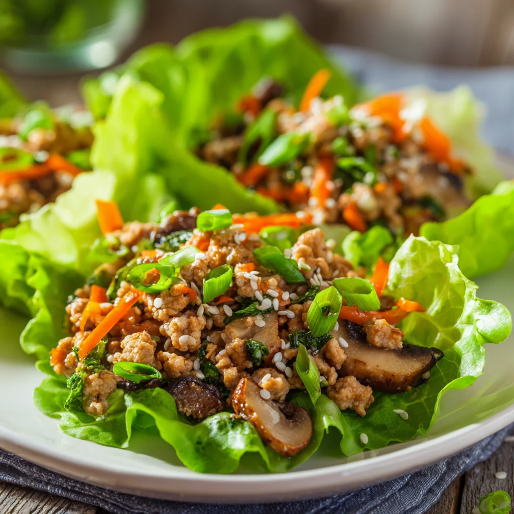 Chicken Lettuce Wraps – Fresh, Flavor-Packed & Perfectly Interactive!