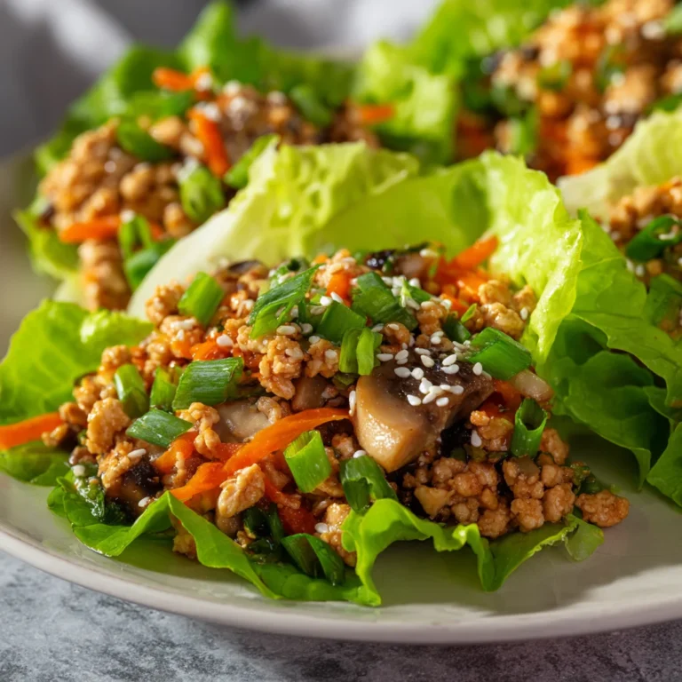 Chicken Lettuce Wraps – Fresh, Flavor-Packed & Perfectly Interactive!