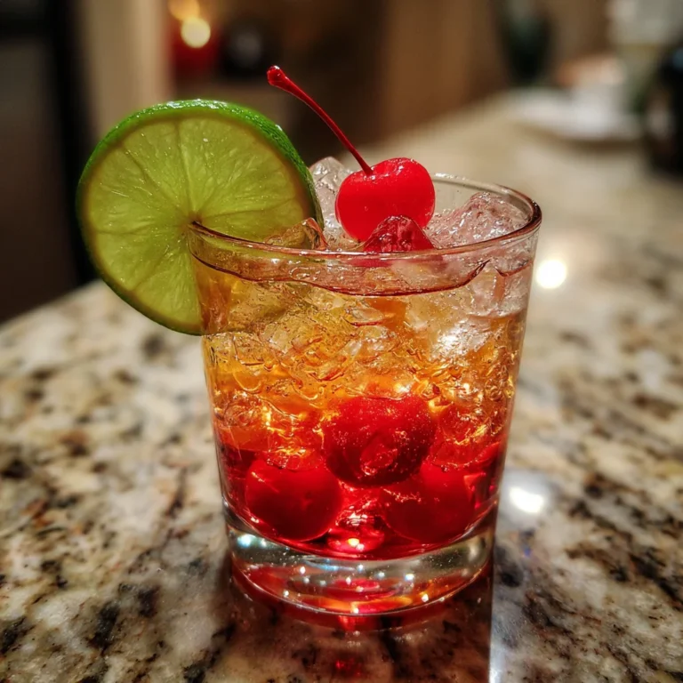 Cherry Amaretto Fizz – Sweet, Sparkling & Totally Sip-Worthy!