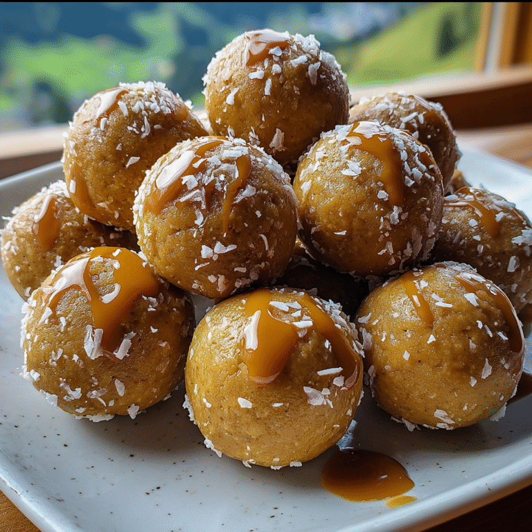 Peanut Butter Balls – No-Bake, Creamy & Covered in Chocolate!