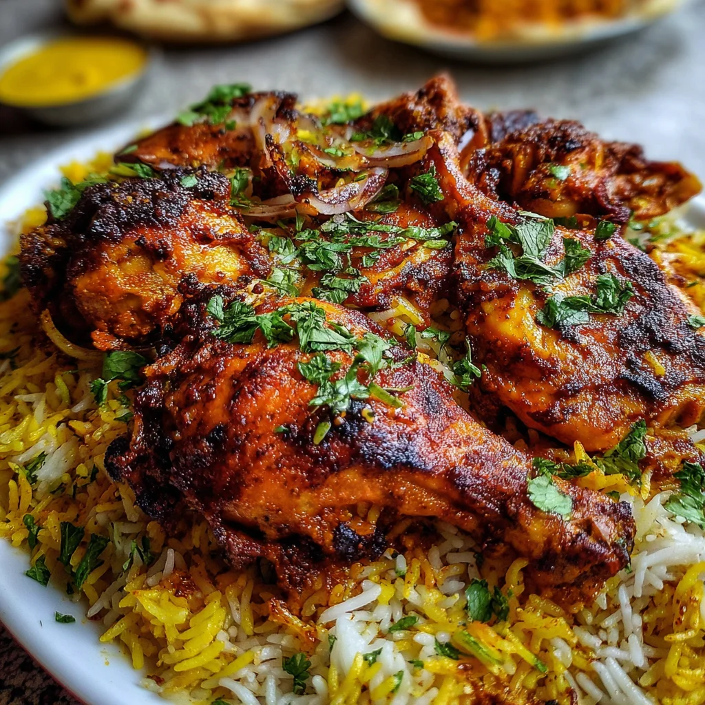 Chicken Mandi | Smoky, Spiced & Middle Eastern Comfort on a Plate!