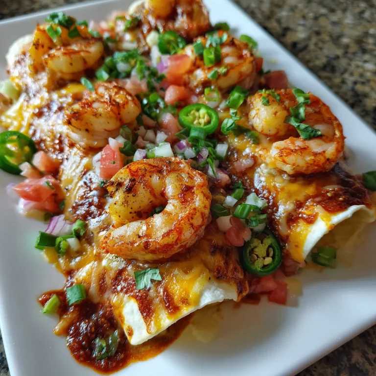 SHRIMP ENCHILADAS – A Coastal Twist on a Classic!