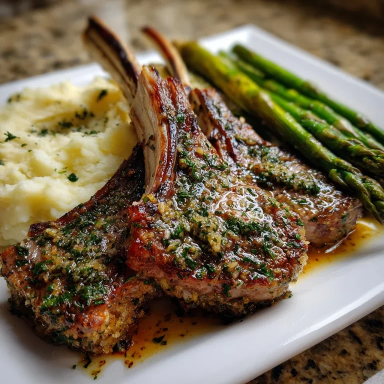 Herb-Crusted Lamb Chops