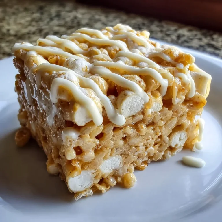 Banana Pudding Rice Krispie Treats | No-Bake, Gooey & Southern-Inspired Sweetness!