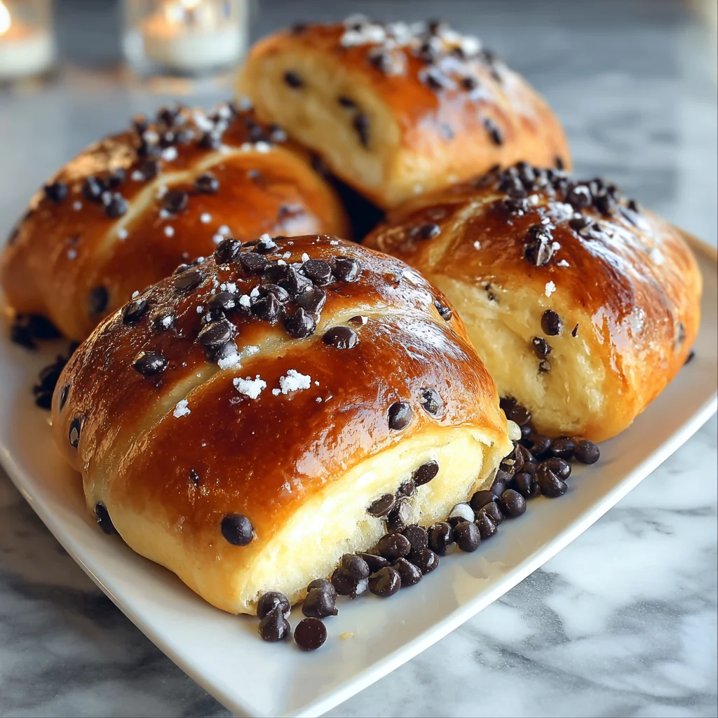 Chocolate Chip Vanilla Custard Brioches | Soft, Creamy & Bakery-Worthy Treats!
