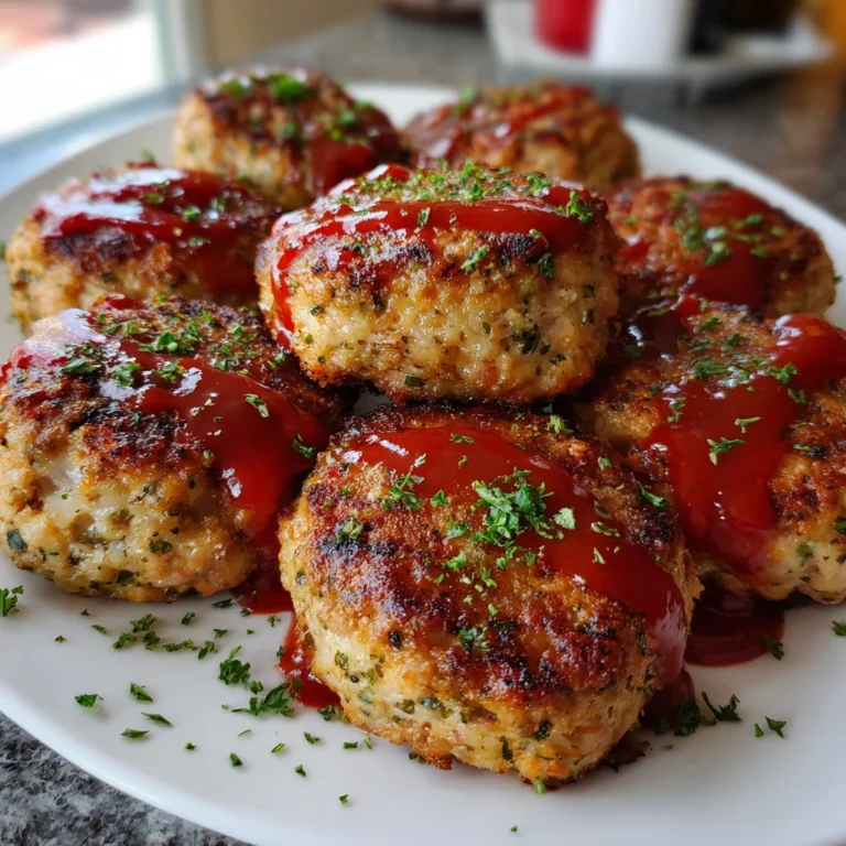 Mini Turkey Meatloaves | Juicy, Savory & Perfectly Portion-Controlled!