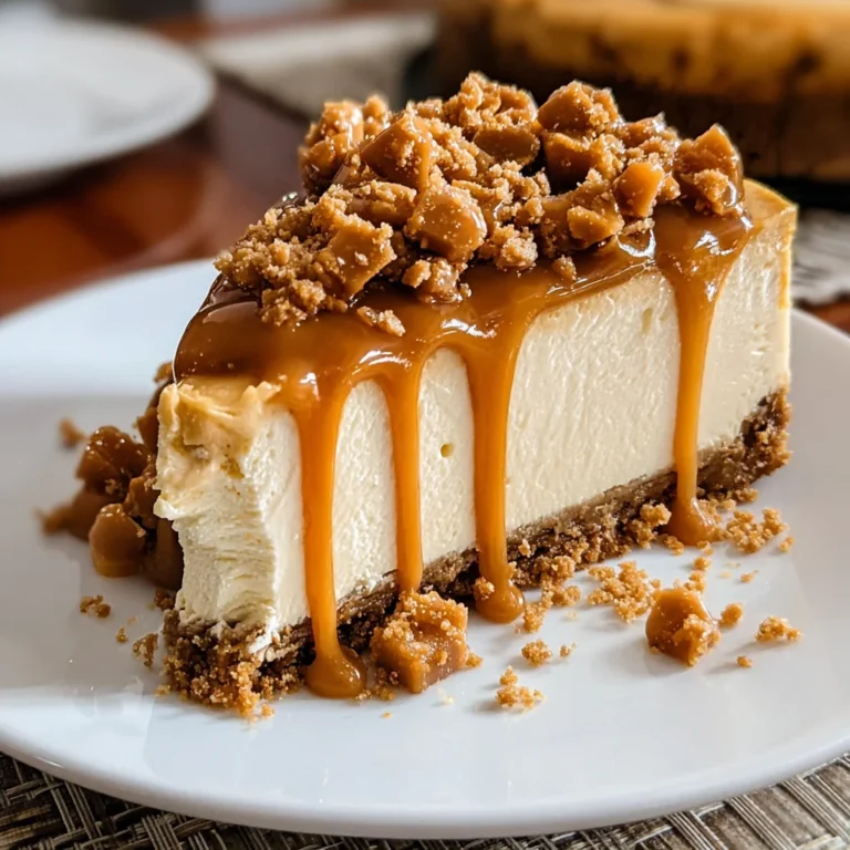 Loaded Butterscotch Cheesecake – Creamy, Rich & Irresistibly Sweet!