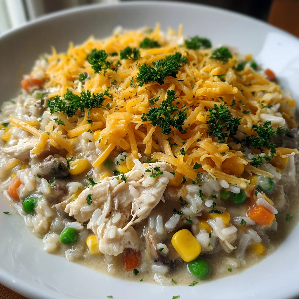 Chicken and Rice Casserole | Creamy, Cozy & One-Dish Wonder!