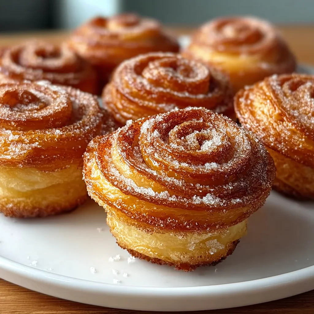 Irresistible Churro Cruffins Recipe | Easy Cinnamon Sugar Pastry Delight