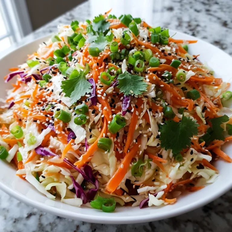 Crunchy Asian Slaw – Bright, Refreshing & Perfectly Flavorful!