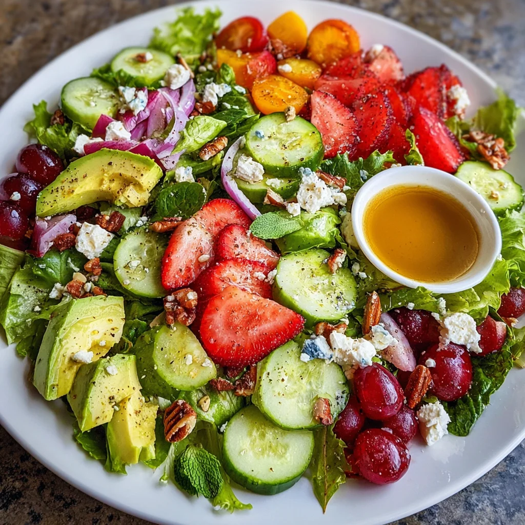 Ultimate Summer Salad – Light, Colorful & Packed with Flavor!
