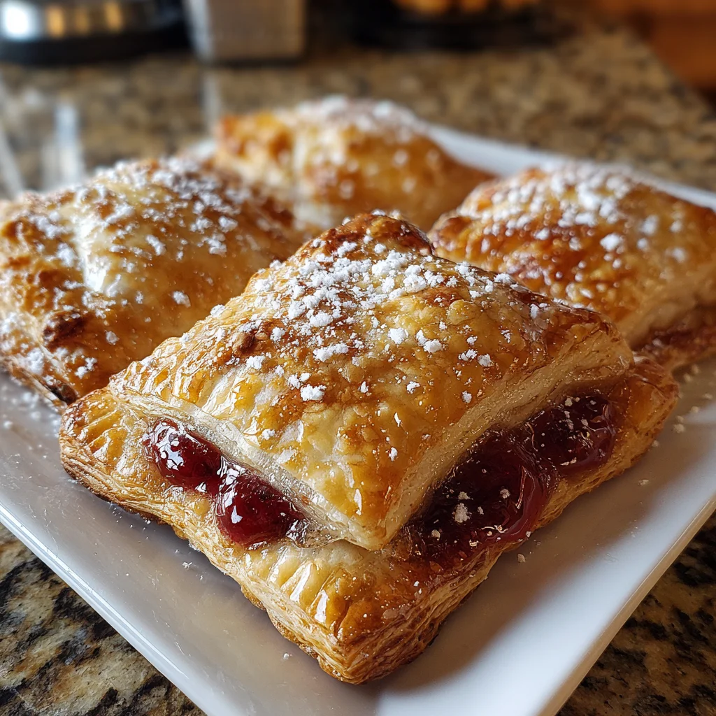 Sweet and Flaky Cherry Turnovers – A Perfect Blend of Crispy & Sweet!